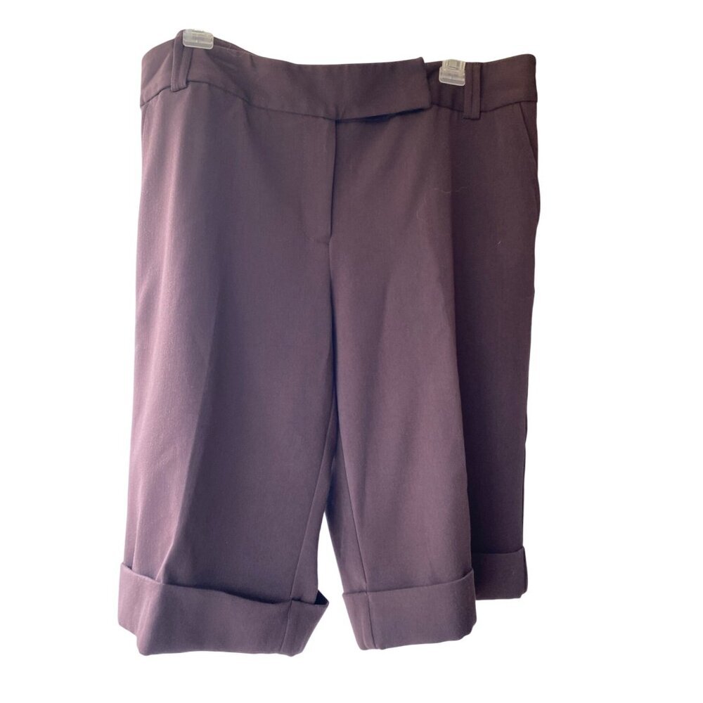 Courtenay Brown Cuffed Bermuda Shorts